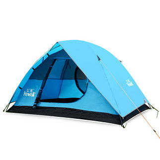 hewolf 公狼 情侣三季帐篷 1536深度测评 户外小两口的温馨港湾